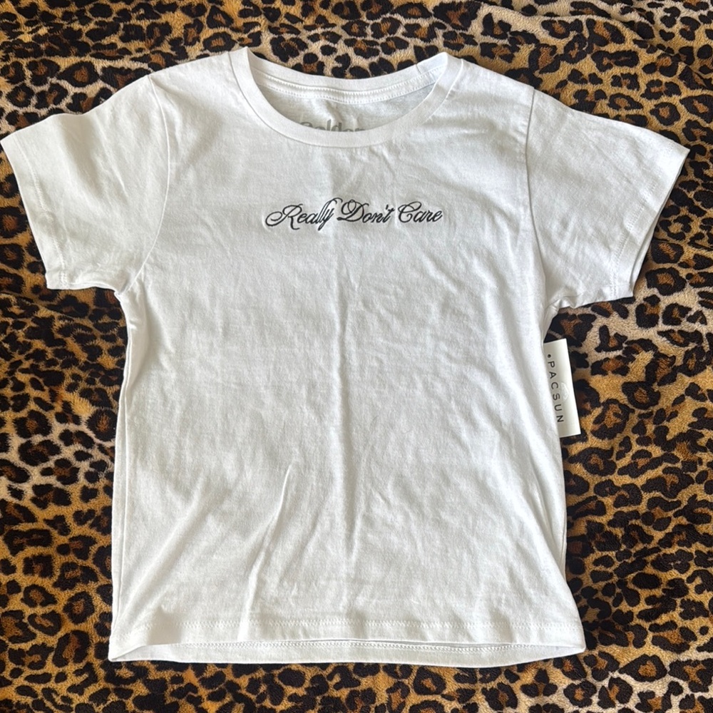 White T-Shirt by PacSun